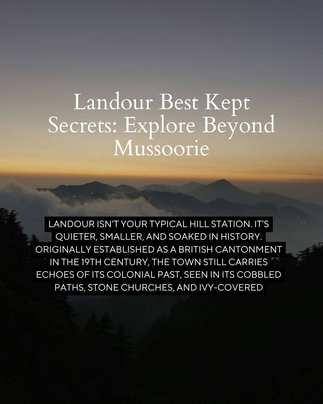Mussoorie